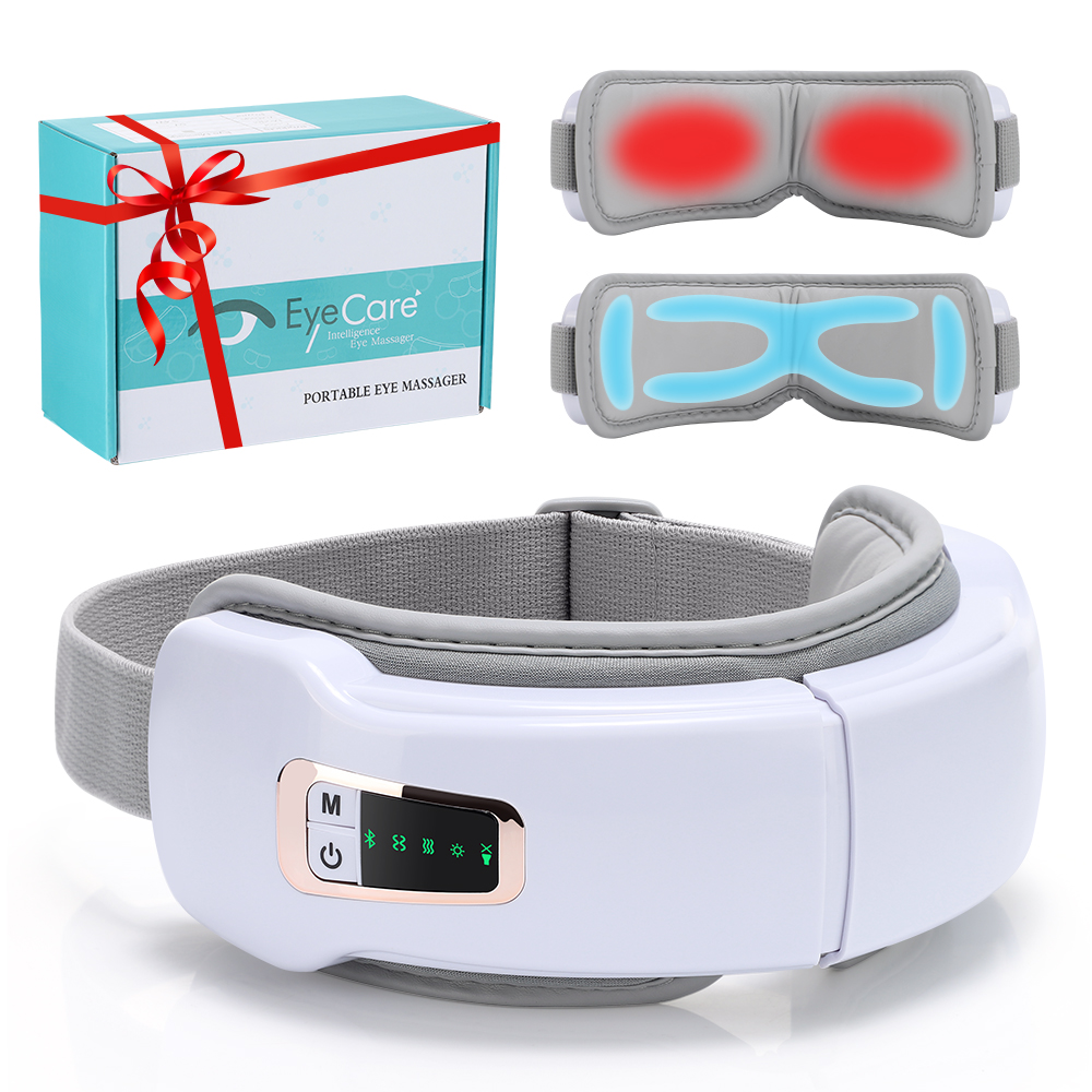Light Therapy Glasses - Складной массажер для глаз с воздушным