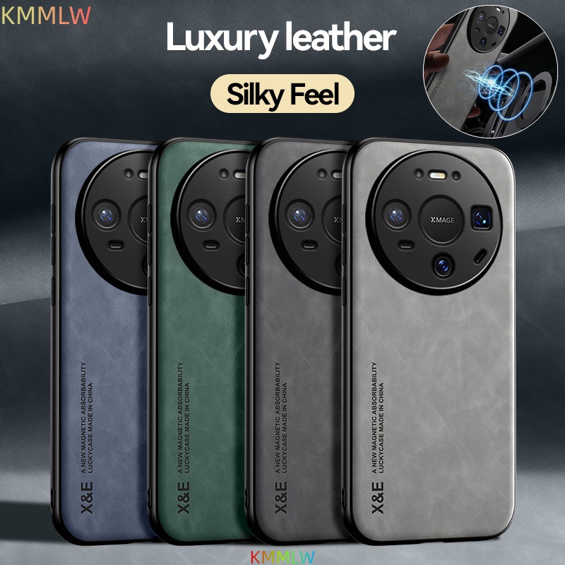 Huawei Mate 60 - Роскошный кожаный чехол для Huawei Mate