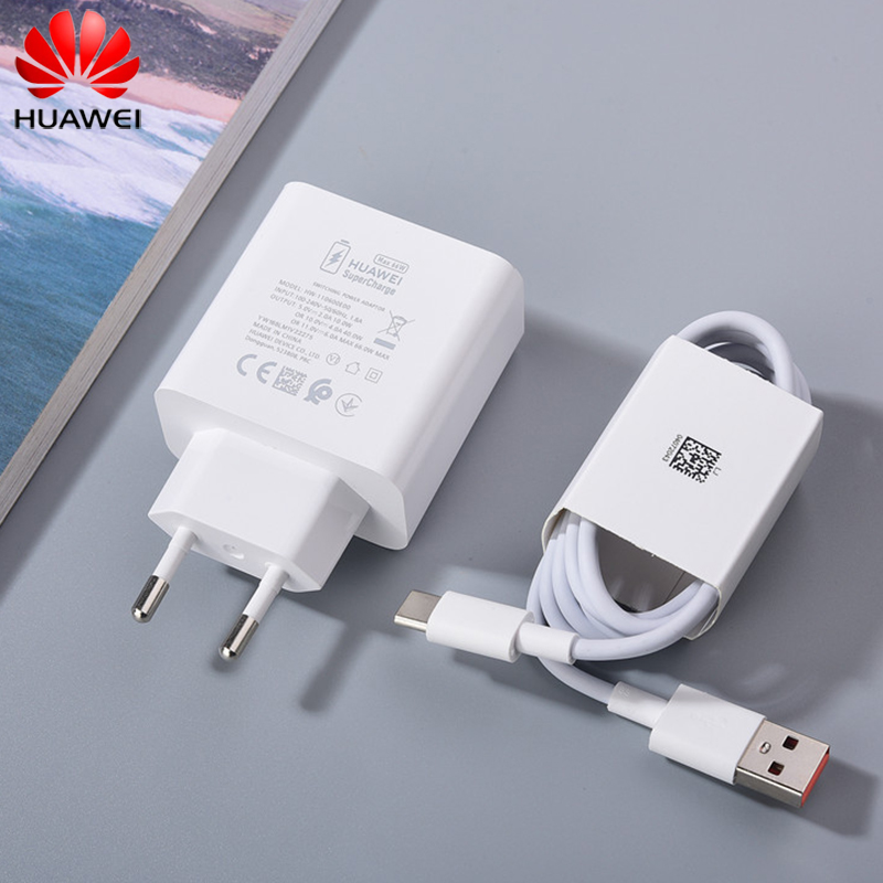 Huawei Nova 12 - Супербыстрое зарядное устройство 66W с EU-вилкой