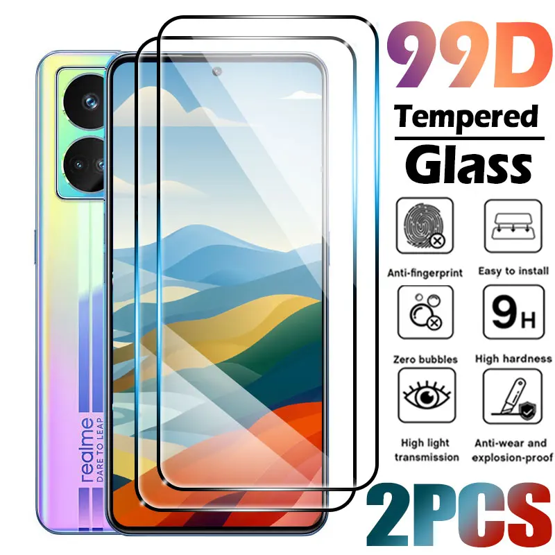 2 шт. закаленного стекла для R – обзор и цена Realme C67