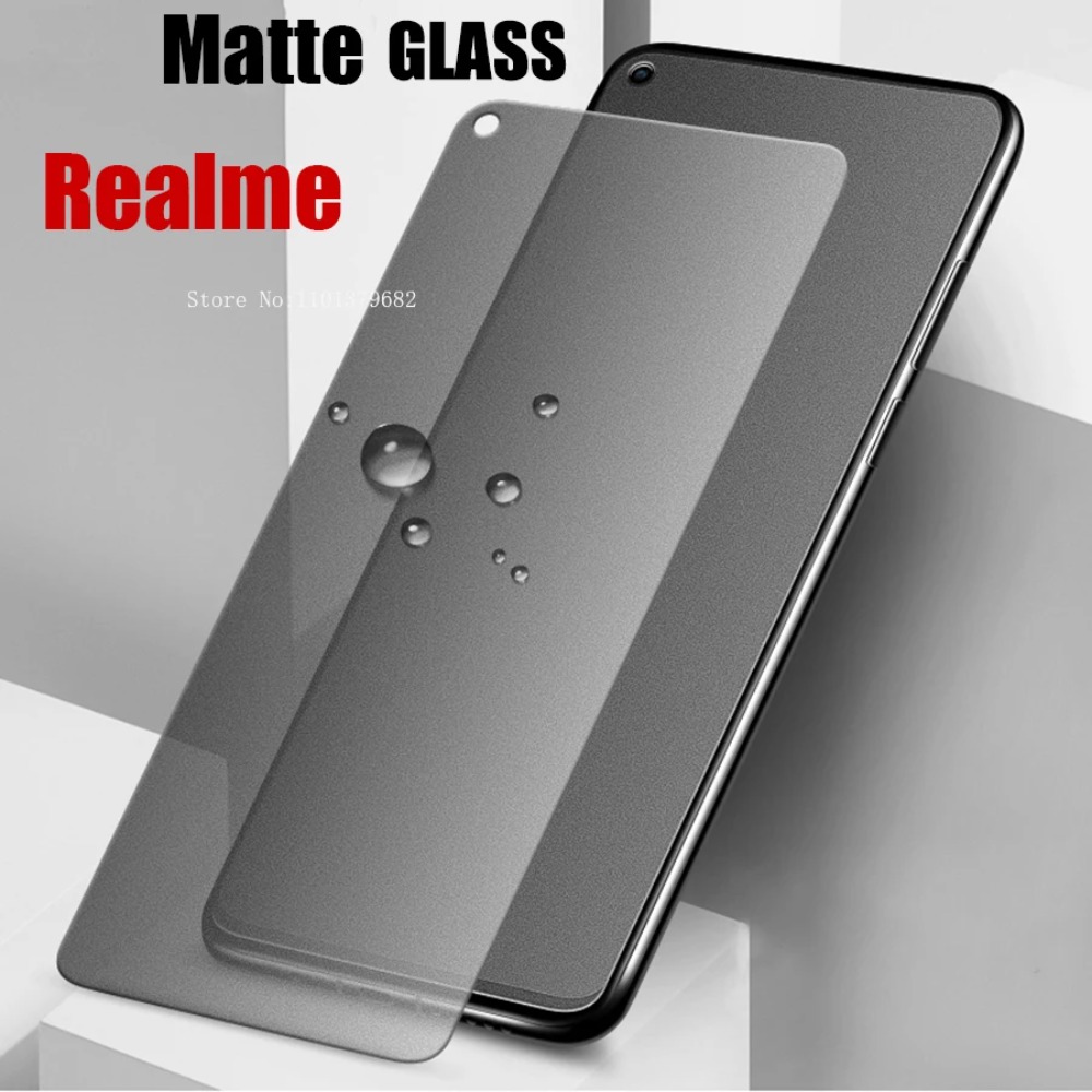 3 шт. матовое закаленное стекл – обзор и цена Realme C67
