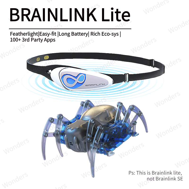 Brainlink Lite игрушка-паук с  – обзор и цена Meditation Headband Eeg