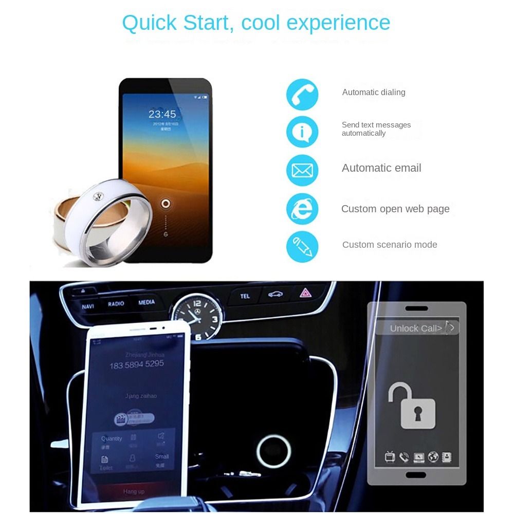 Многофункциональное умное NFC- – обзор и цена Smart Ring Nfc Pay